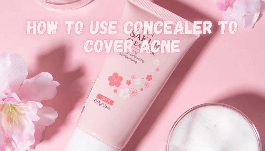 How to Use Concealer to Cover Acne