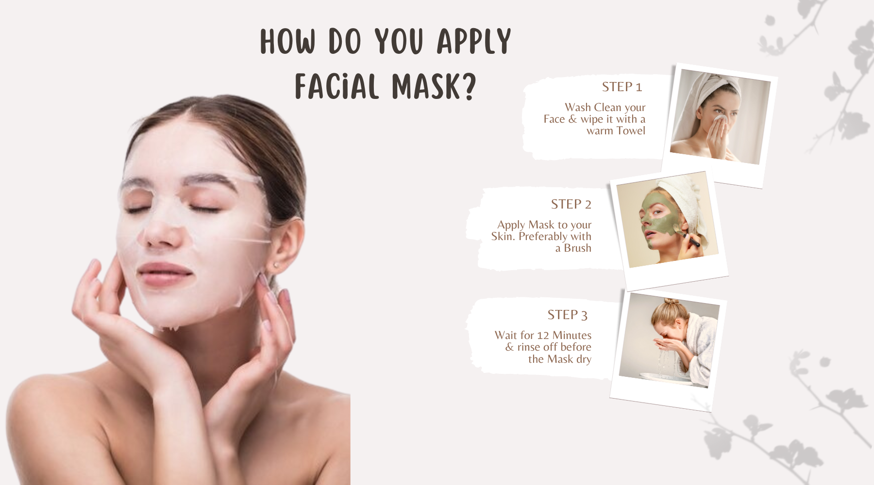 How Do You Apply a Facial Mask?