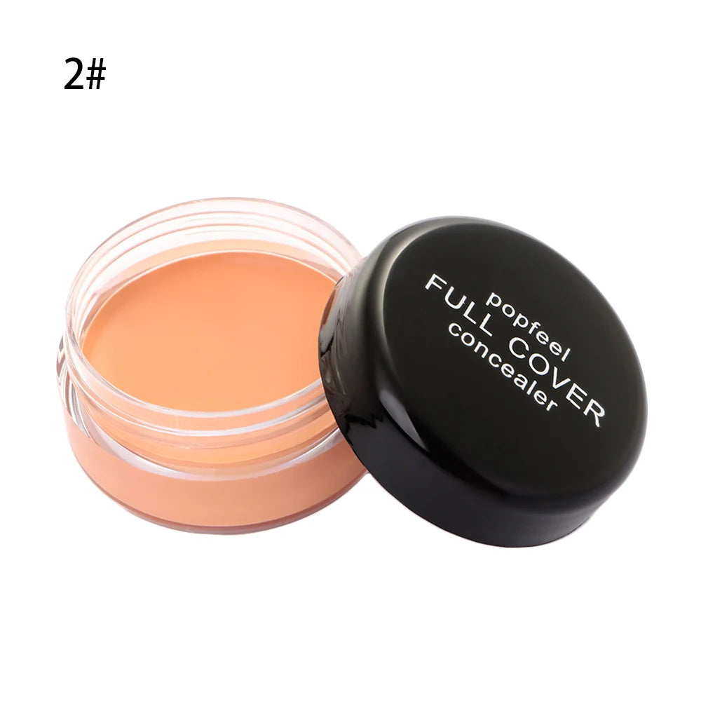 Natural Hide Blemish Full Cover Concealer Creamy Make Up Face Lip Eye Foundation Face Concealer Cream Makeup Beauty Tool