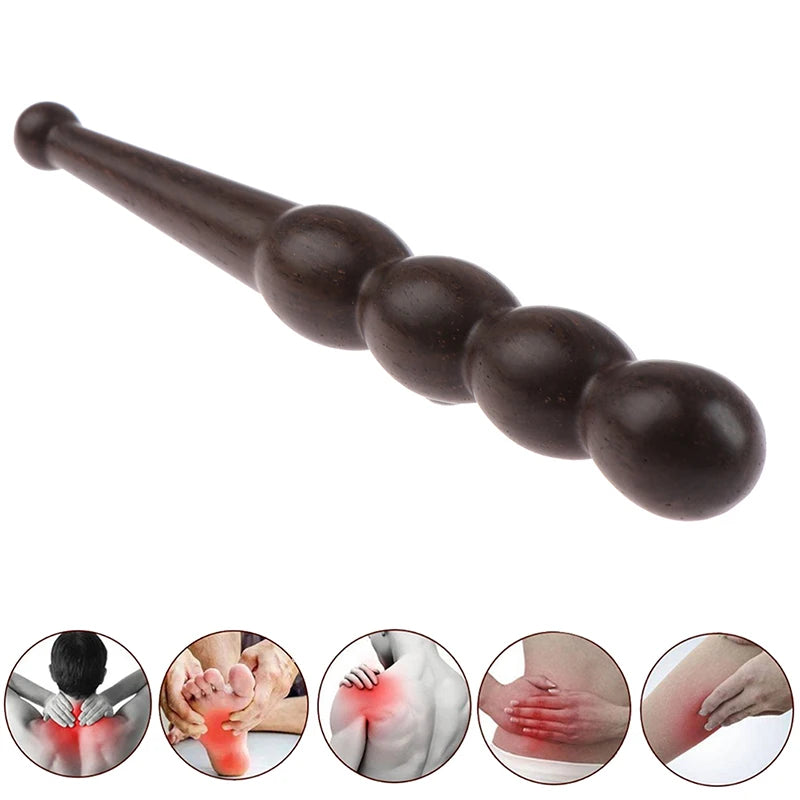 14.5cm Wood Stick Wooden Tools Acupoint Massage Spa Foot Hand Reflexology Body Trigger Point Self Foot Body Massage Tools