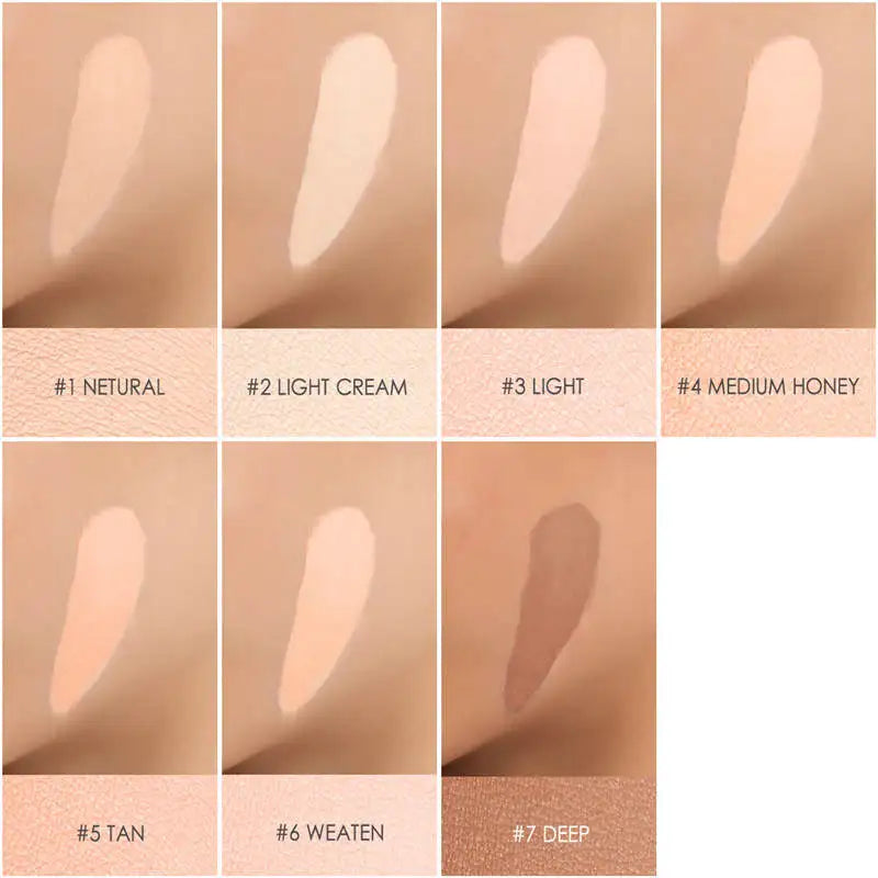 FOCALLURE Full Coverage Makeup Liquid Concealer Convenient Eye Concealer Cream Waterproof Make Up Base Face Cosmetic