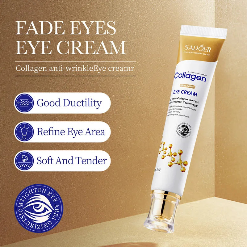 Anti-aging Collagen Eye Cream Dark Circles Eyes Cream Skin Care for Eyes