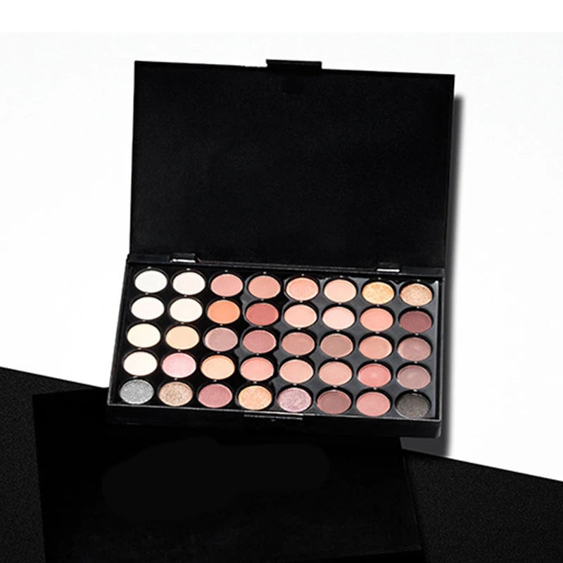 40 Colors Eye Shadow Plate Makeup Pigment Matte Luminous Waterproof Glitter Shimmer Cosmetic EyeShadow Pallete Make Up