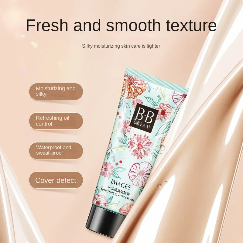 Waterproof BB Cream Liquid Concealer Matte Full Coverage Acne Scars Dark Circles Foundation Whitening Lasting Makeup Cosmetics