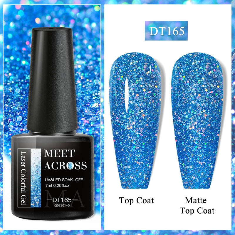 Glitter Nail polish - Makupandmore