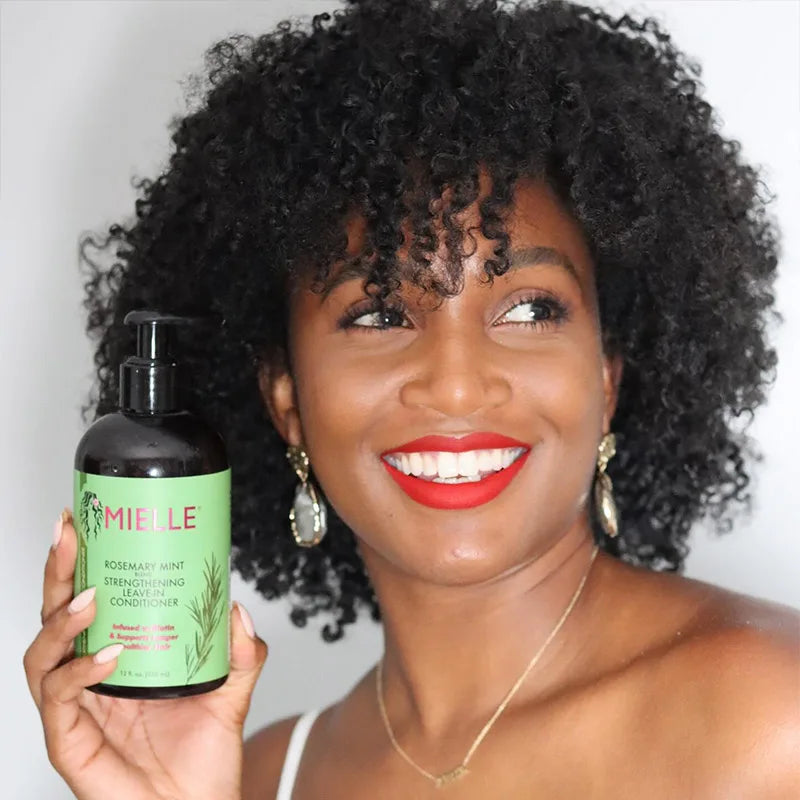 Mielle Organics Rosemary Mint Enhanced Hair Mask Essential Oil Strong Conditioner Moisturizing Repair Hair Growth Hair Care