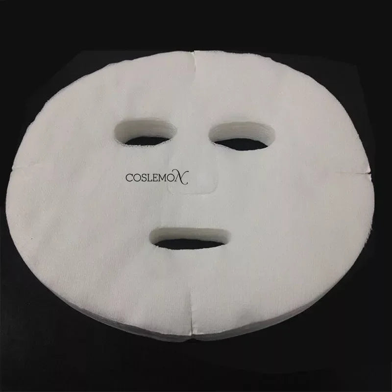 50pcs Disposable Face Mask Beauty Breathable Cotton Face Mask Sheet Paper DIY Soft Non-toxic Pure Facemask Skin Care Tool
