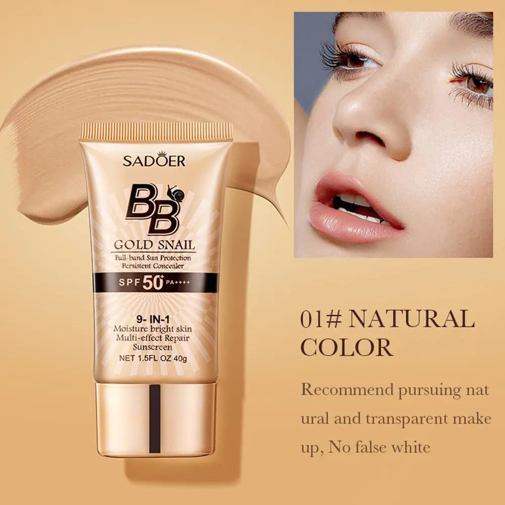 Make Up Products Sunscreen CC Cream Natural Moisturizing Cream Concealer BB Whitening Cosmetics Makeup Foundation Oil-contr W2K8