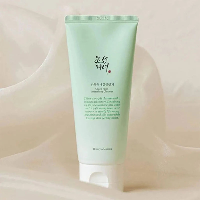 Green Plum Face Gentle Massage Cleansing Cream Facial Korean Skin Care