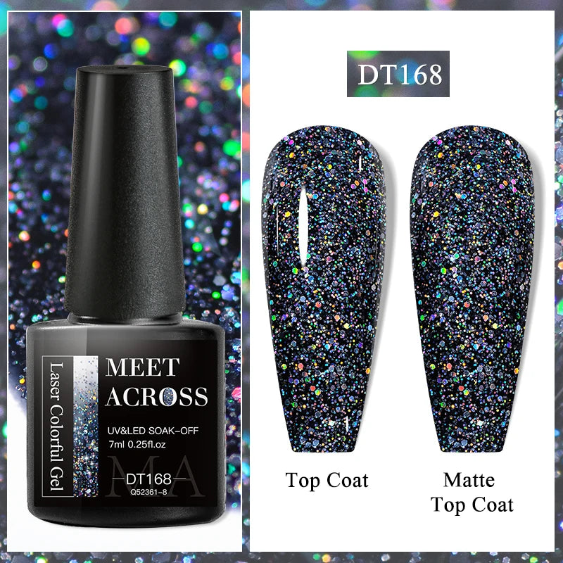 Glitter Nail polish - Makupandmore