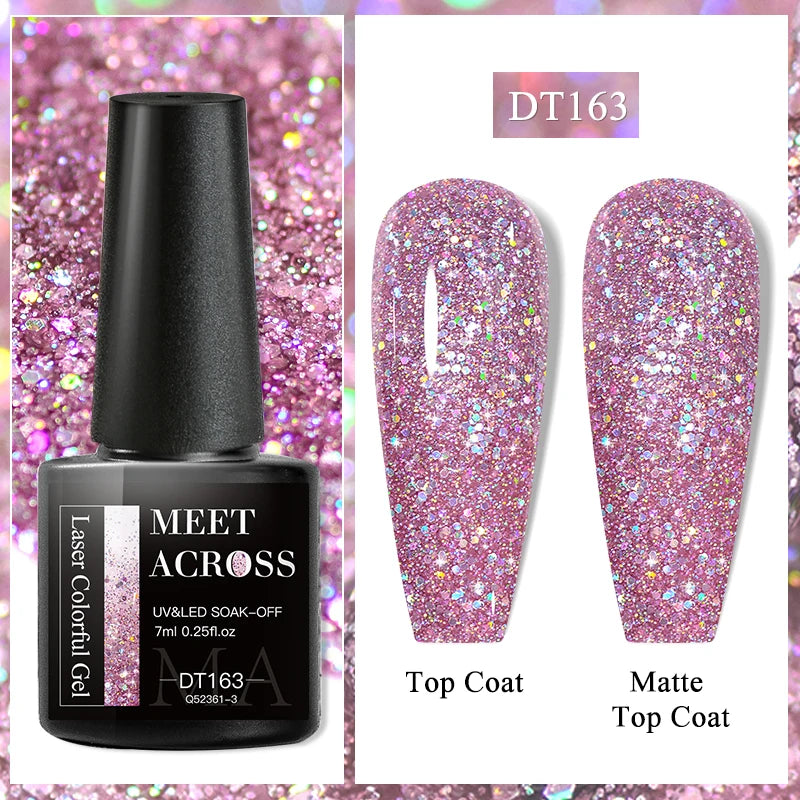 Glitter Nail polish - Makupandmore