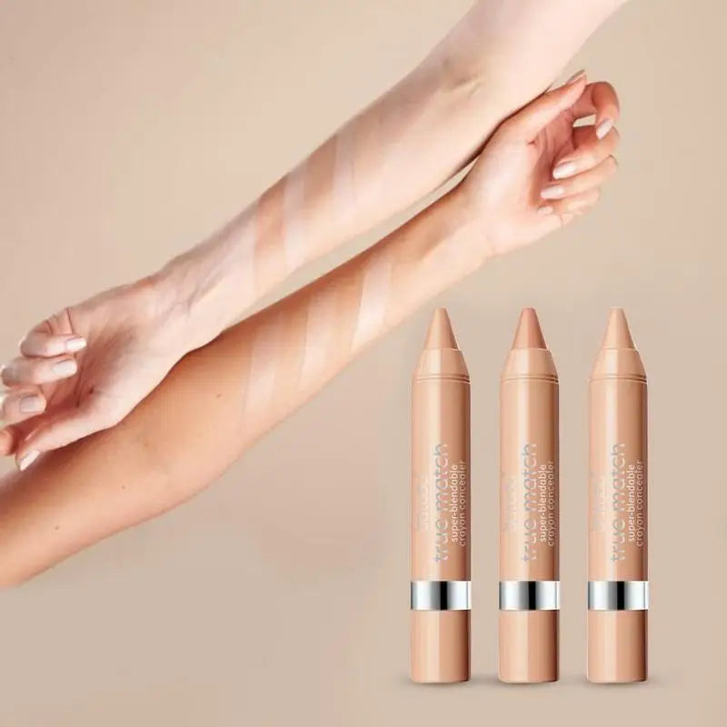 Concealer Pencil Waterproof Face Makeup Moisturizing Cover Stick Concealer Light And Thin Face Concealer Spots Dark Circles Rod