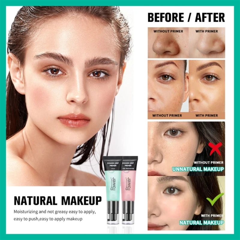 Primer Hydrating Primer Makeup Grip Gel Primer Hydrating Face Primer Pores Blurring Smoothing Lasting Make Up E74C