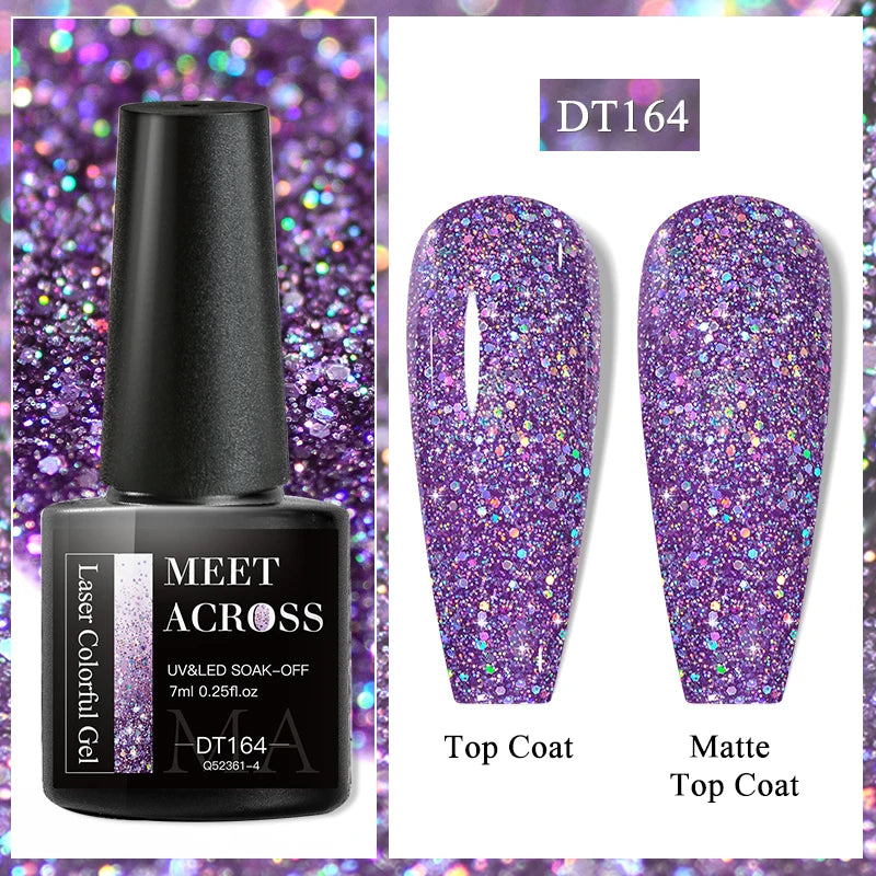 Glitter Nail polish - Makupandmore