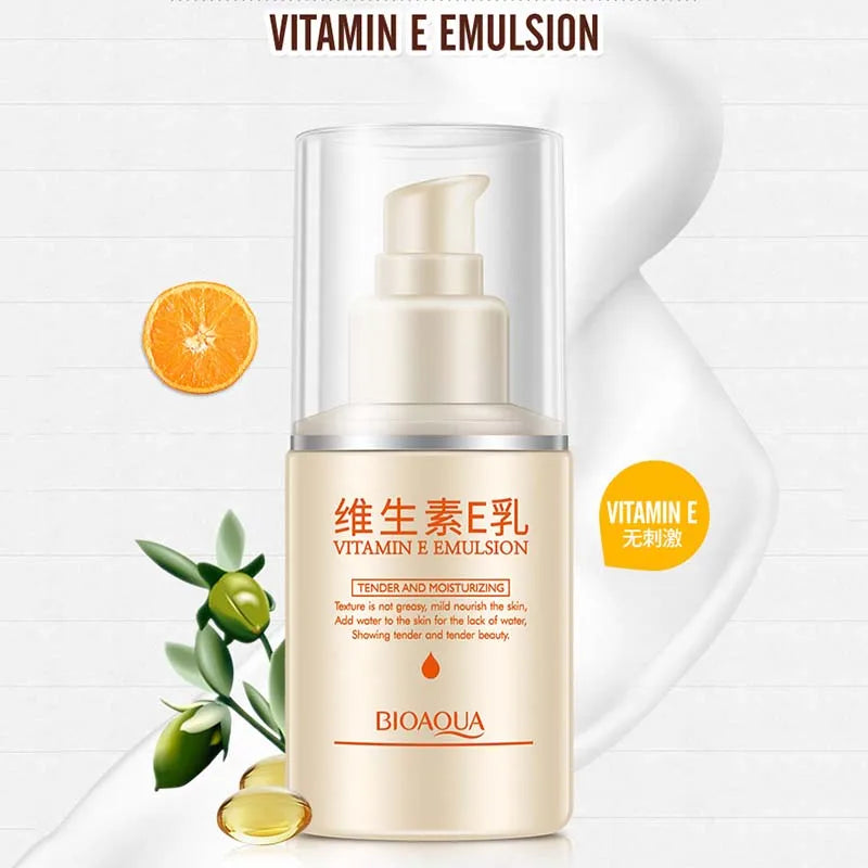 Face Care Vitamin E Emulsion Face Cream Moisturizing Anti-Aging Anti Wrinkle Day or Night Face Cream