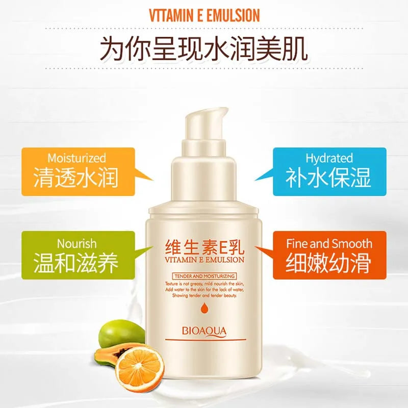 Face Care Vitamin E Emulsion Face Cream Moisturizing Anti-Aging Anti Wrinkle Day or Night Face Cream