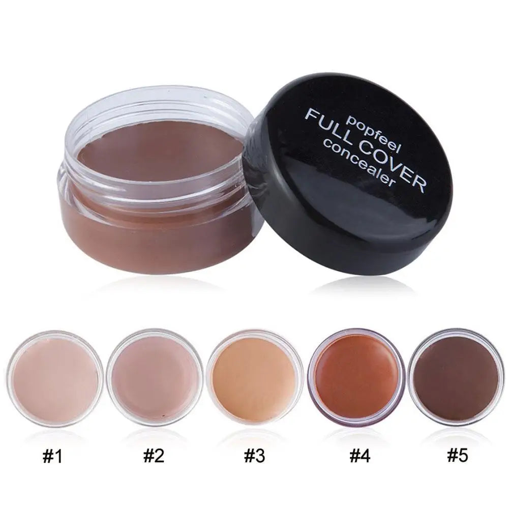 Hide Blemish Face Eye Lip Cream Concealer Makeup Foundation Professional Full Coverage Contour Base Make Up Concealer Cream hot