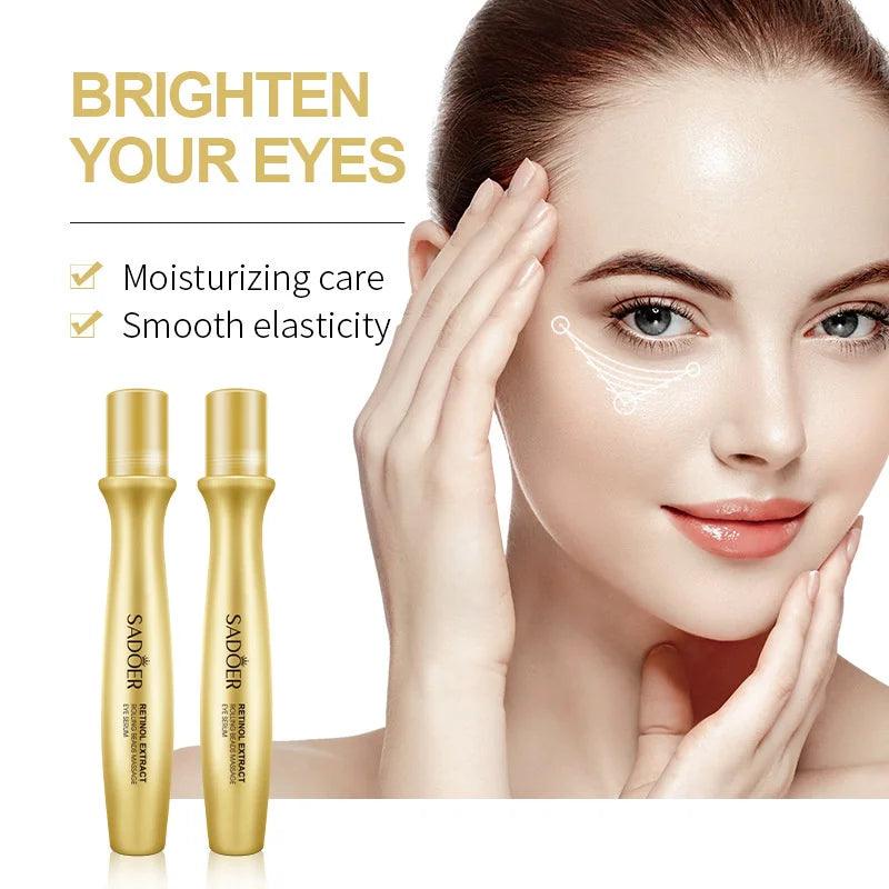 Retinol Eye Cream Firming Eyes Massage Cream Anti Dark Circles Puffiness