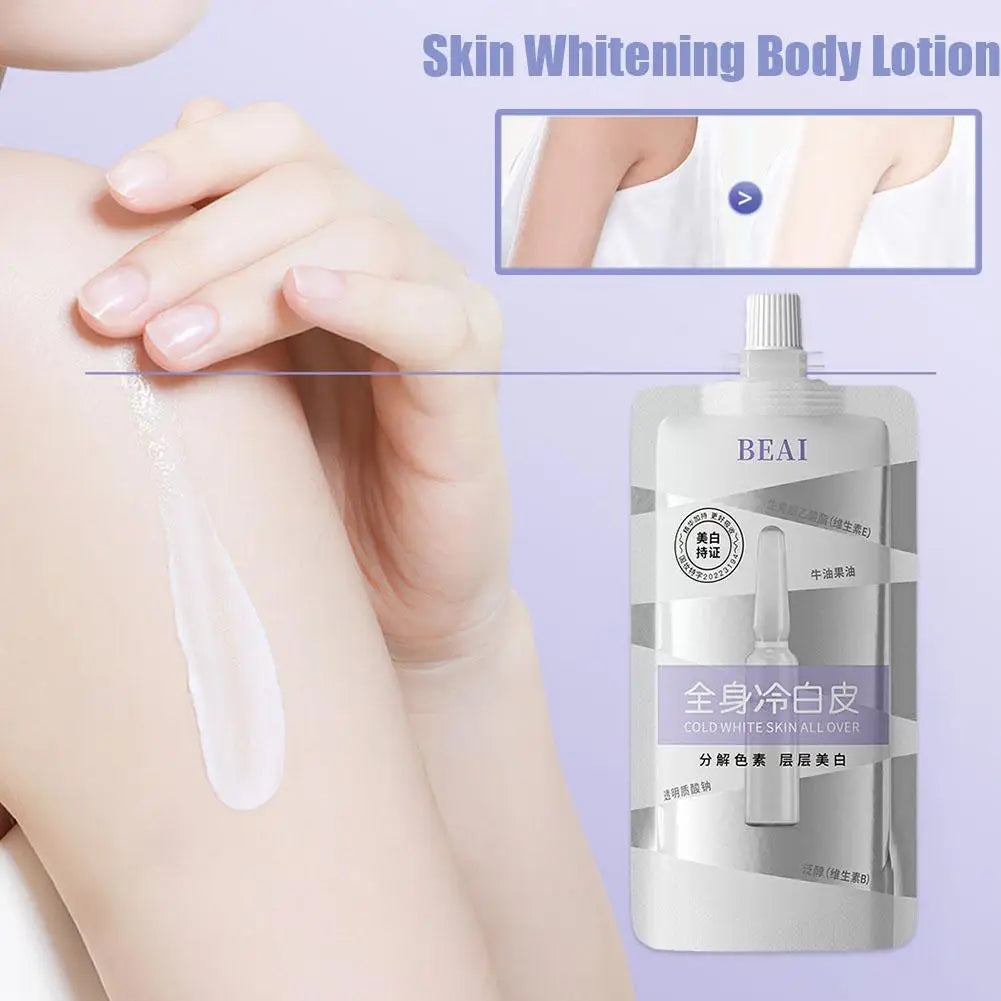 Hyaluronic Whitening Body Lotion Skin Brightening Care Cream Moisturise