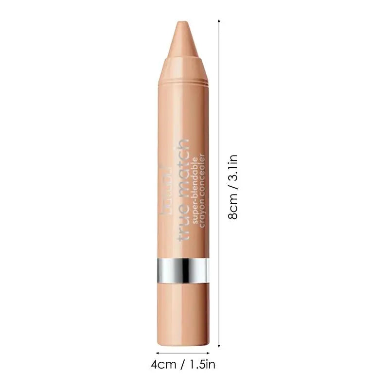 Concealer Pencil Waterproof Face Makeup Moisturizing Cover Stick Concealer Light And Thin Face Concealer Spots Dark Circles Rod