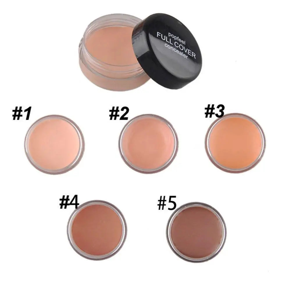 Hide Blemish Face Eye Lip Cream Concealer Makeup Foundation Professional Full Coverage Contour Base Make Up Concealer Cream hot