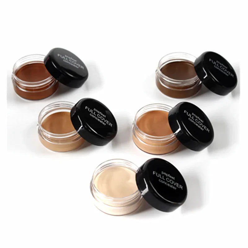 Hide Blemish Face Eye Lip Concealer Cream Makeup Foundation Professional Full Cover Contour Base Facial Make Up Concealer Cream