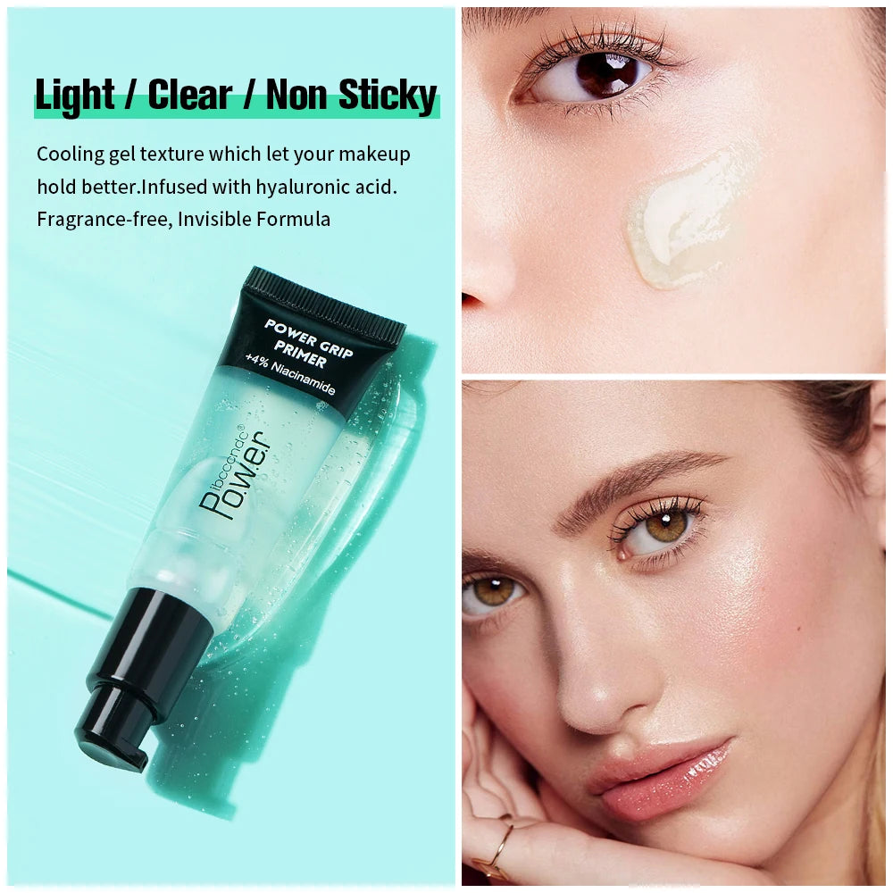 24ml Power Grip Primer Colorless Gel-Based Hydrating Face Primer Evens Skin Makeup Base Invisible Pore