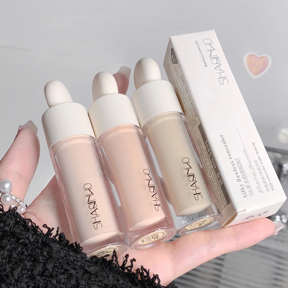 Moisturizing Liquid Contouring Concealer Cream Makeup Waterproof Lasting Cover Acne Dark Circles Foundation Face Korean Cosmetic