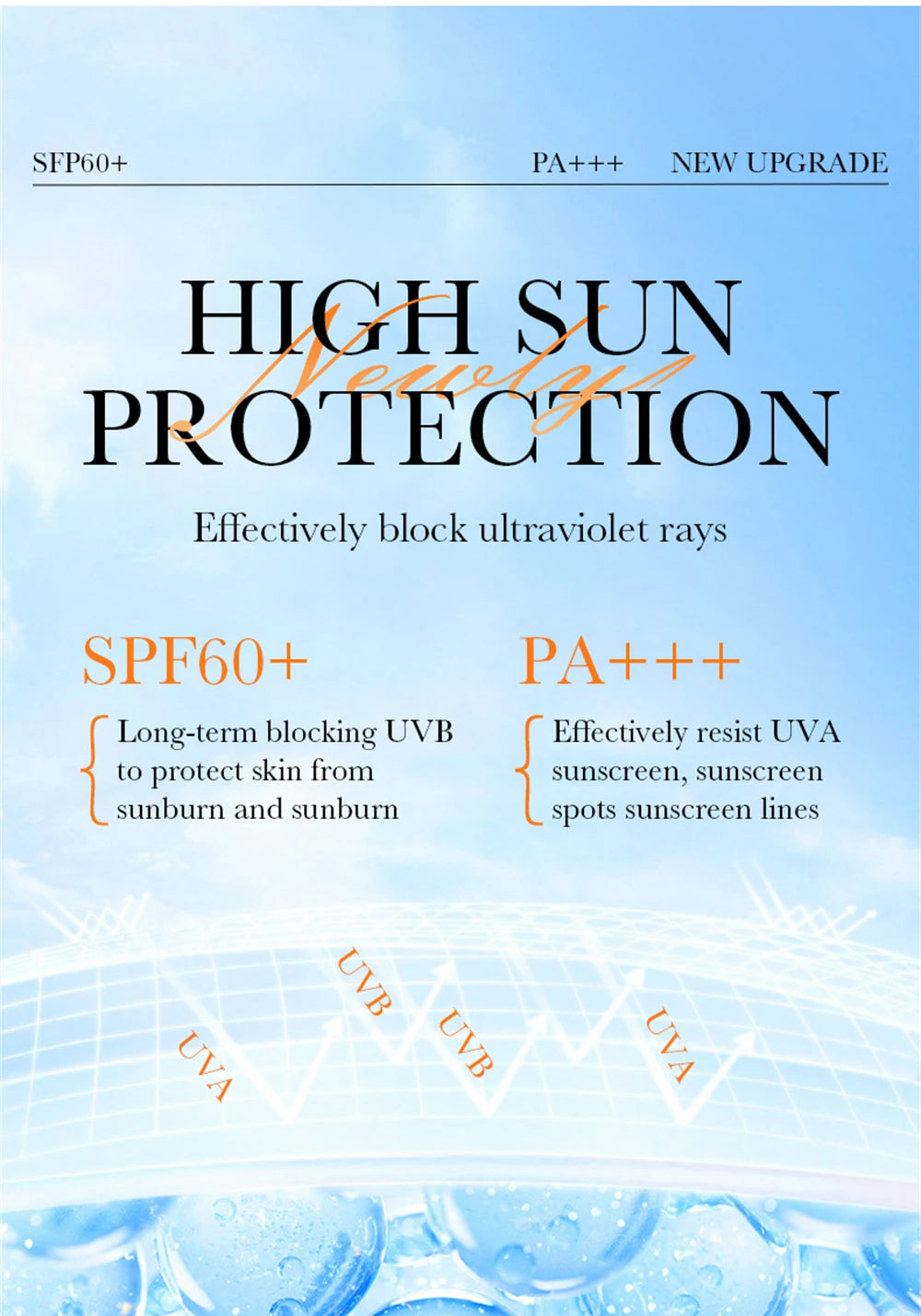 SPF60A+  UV Protector Sunscreen