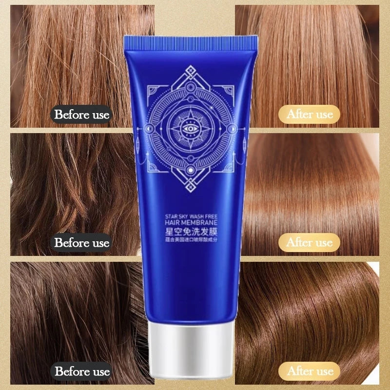 Keratin Hair Mask 5 Seconds Repair Damage Hair Fast Magical Treatment Hair Root Frizzy Shiny Balm Straighten Hair Care No-wash