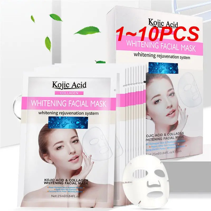 1~10PCS Acid Collagen Mask Moisturizing Brightening Soften Skin Care Anti-aging Moisturizing Repair Masks Patch Korean Cosmetics