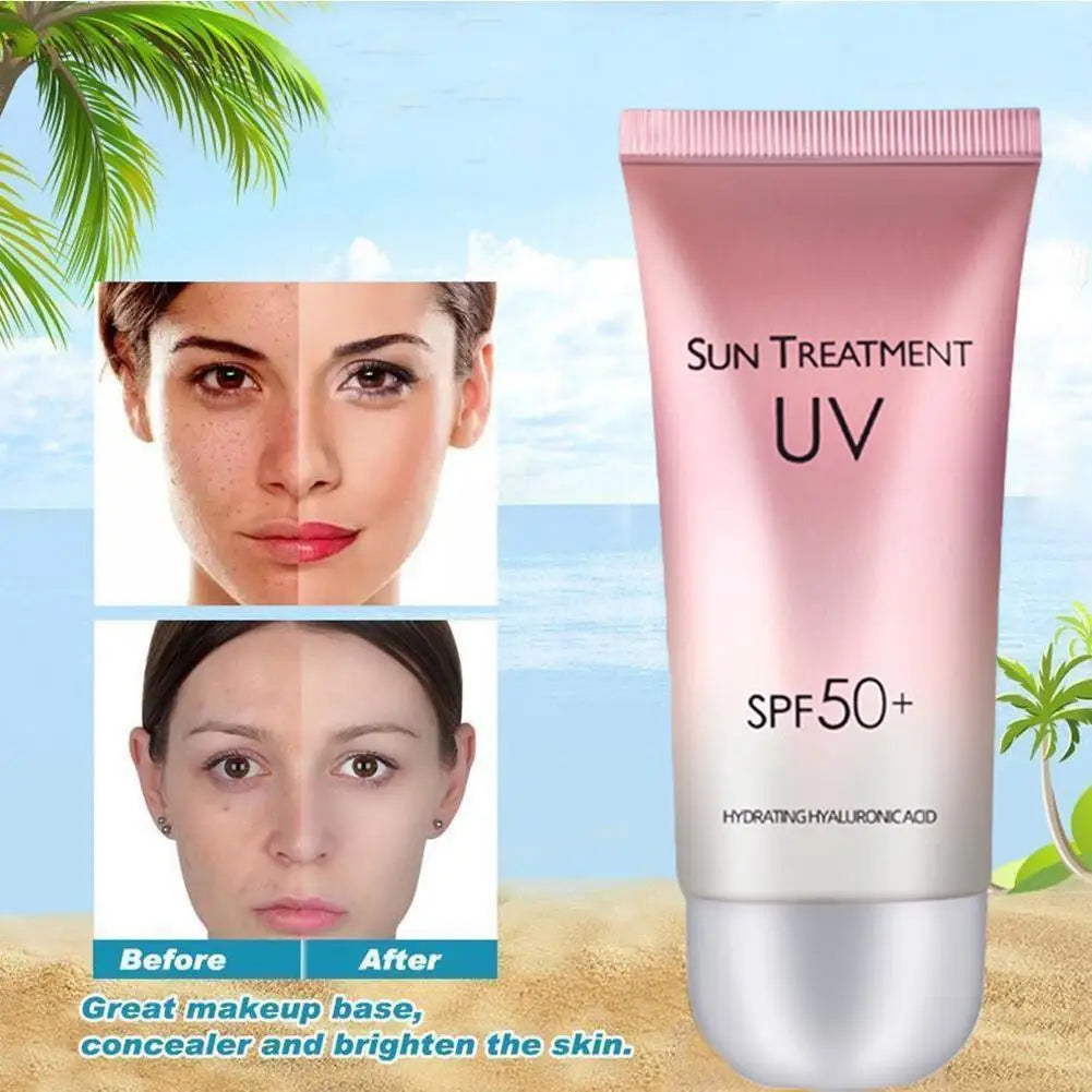 Face Primer Makeup Base Sunscreen Ultra SPF50 Body Sunscreen Fine Lines Oil-Control Brighten Moisture Primer For Face