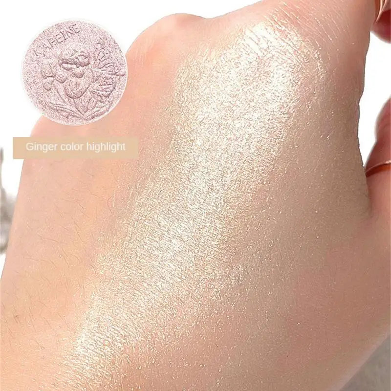 K'APEINE Angel Mysterious Embossed Eyeshadow Plate High Gloss Fixation One Plate Pearlescent Matte Gel Liquid Eyeshadow