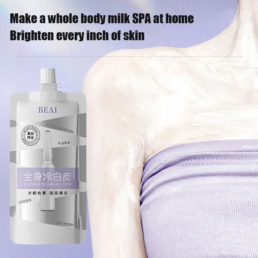 Hyaluronic Whitening Body Lotion Skin Brightening Care Cream Moisturise