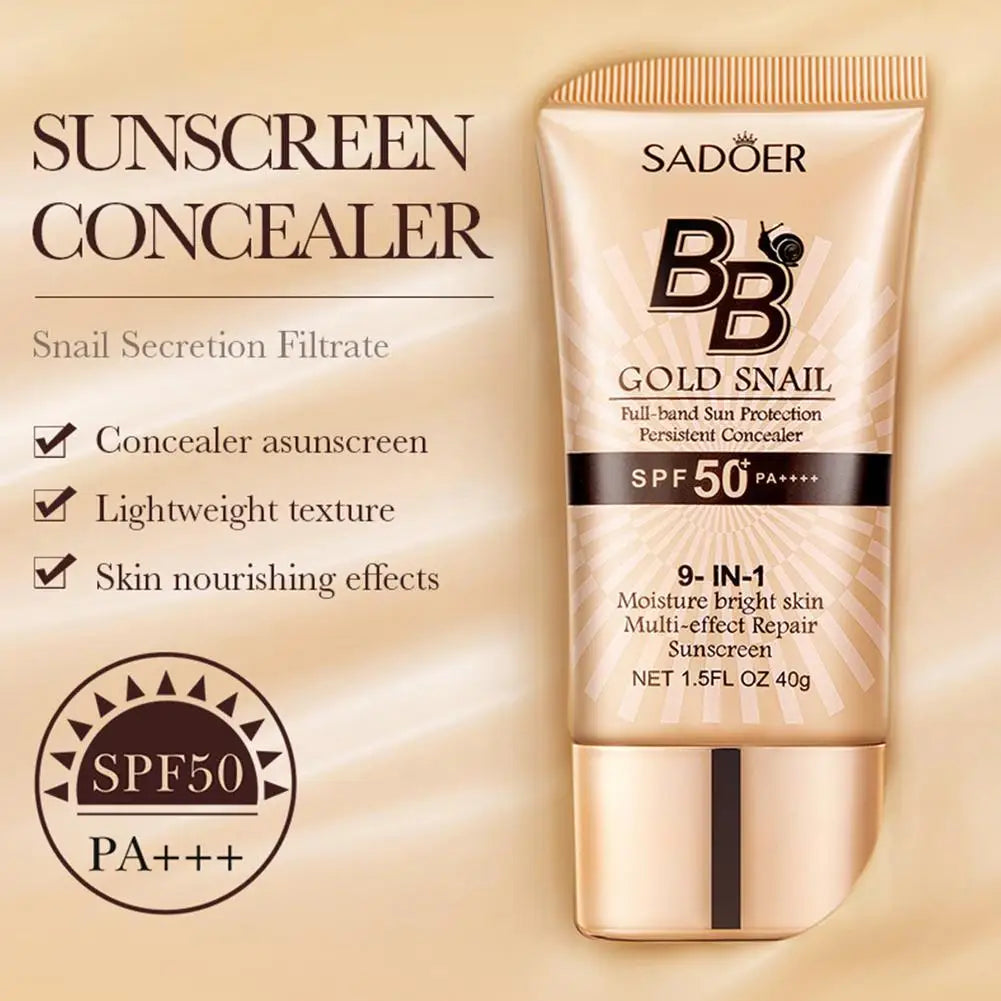 Make Up Products Sunscreen CC Cream Natural Moisturizing Cream Concealer BB Whitening Cosmetics Makeup Foundation Oil-contr W2K8