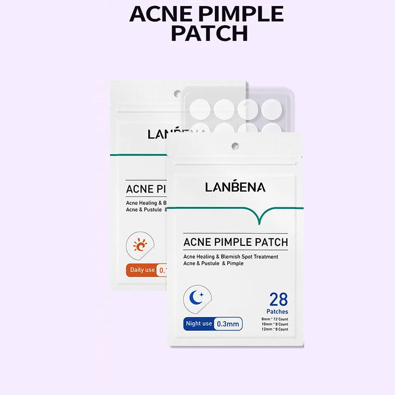LANBENA Acne Pimple Patch Stickers Acne Treatment Pimple Remover Tool Blemish Spot Facial Mask Skin Care Waterproof