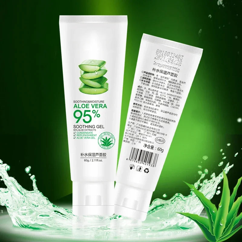 Aloe Vera Soothing Gel Skin Care Remove Acne Moisturizing Day Cream Lotions