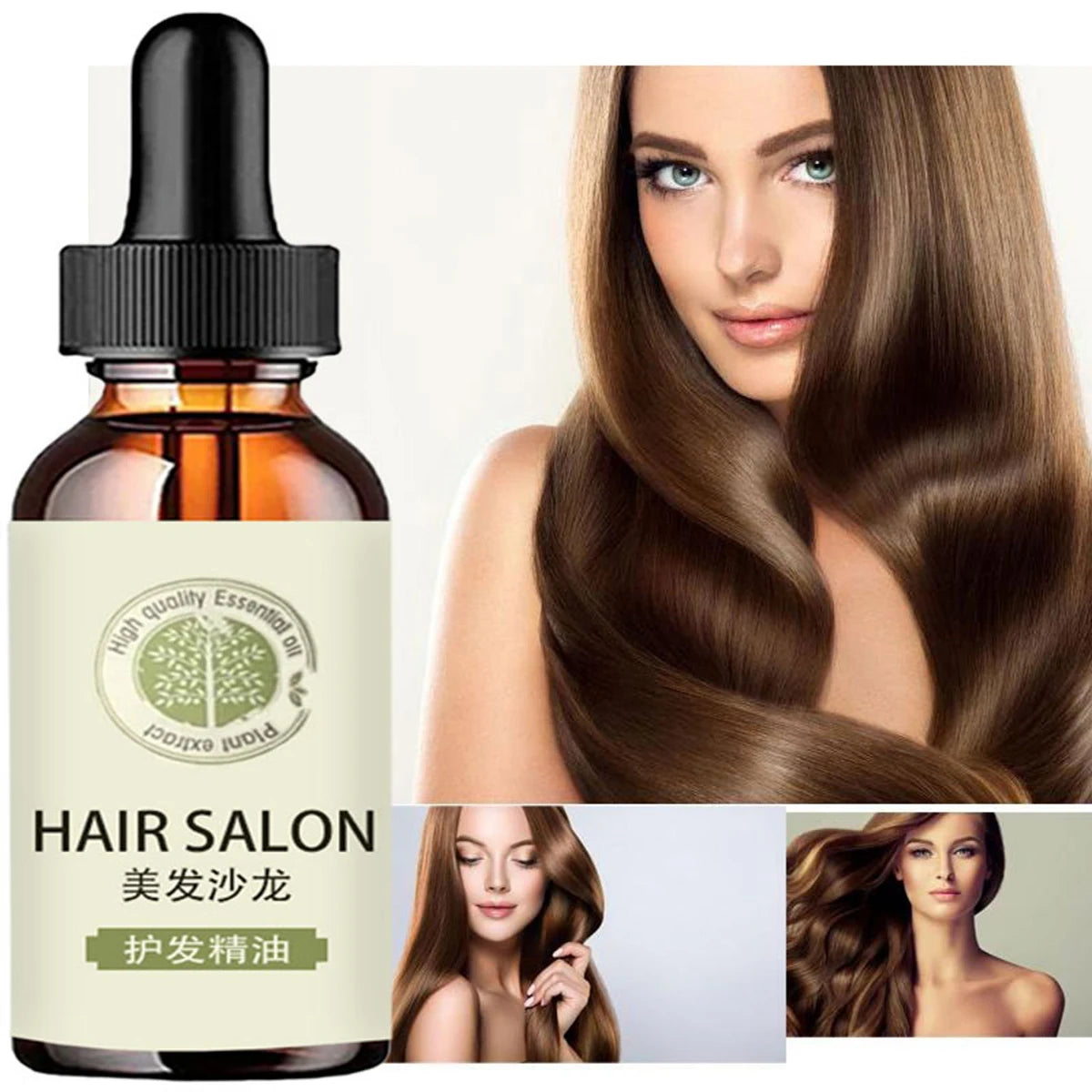 30ml Rosemary Hair Oil Nourishment Scalp & Stimulates Hair Growth Hair Care Essential Oil Refreshing Firming Skin Rosemary Oil