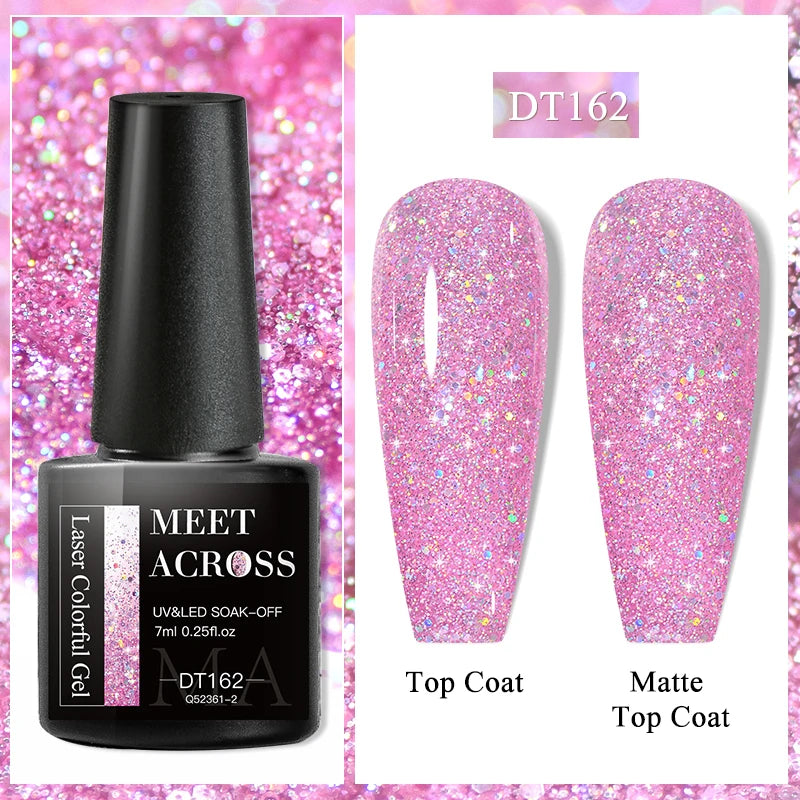 Glitter Nail polish - Makupandmore