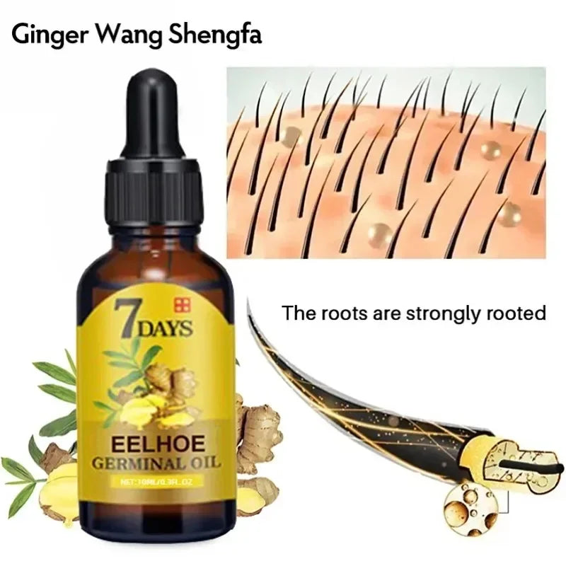 Hair Growth Essential Oil 10/20/40ml Prevent Hair Loss Liquid Dense Hairs Growth Serum Professional Hair Treatment Health Care