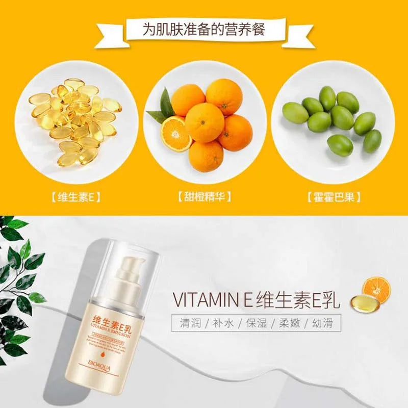 Face Care Vitamin E Emulsion Face Cream Moisturizing Anti-Aging Anti Wrinkle Day or Night Face Cream