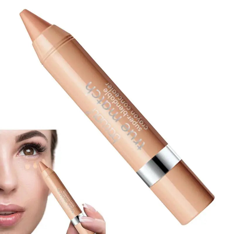 Concealer Pencil Waterproof Face Makeup Moisturizing Cover Stick Concealer Light And Thin Face Concealer Spots Dark Circles Rod