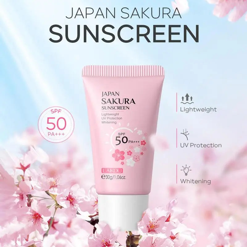 Sunscreen UV Protector Spf50 Facial Moisturizer Whitening cream