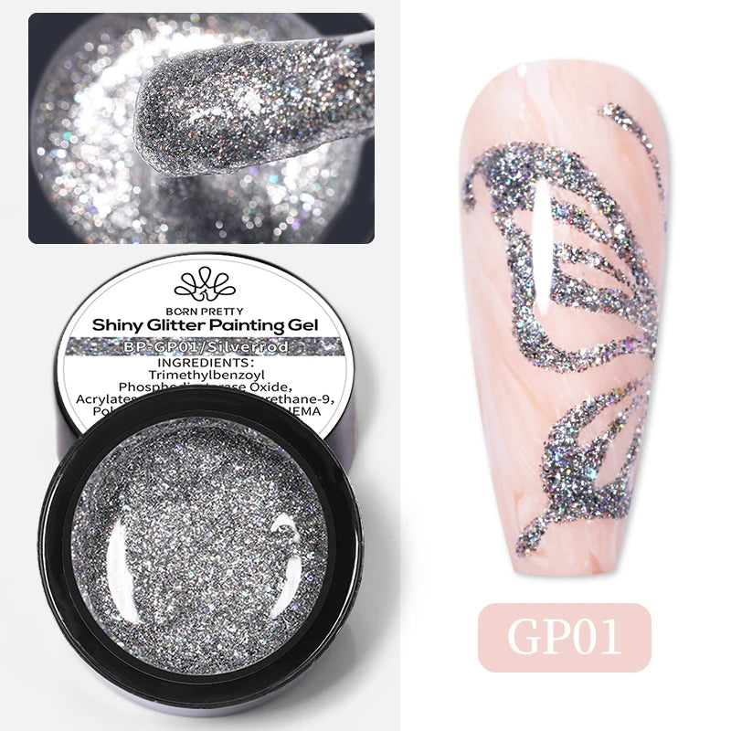 Sequin Nail Gel - Makupndmore