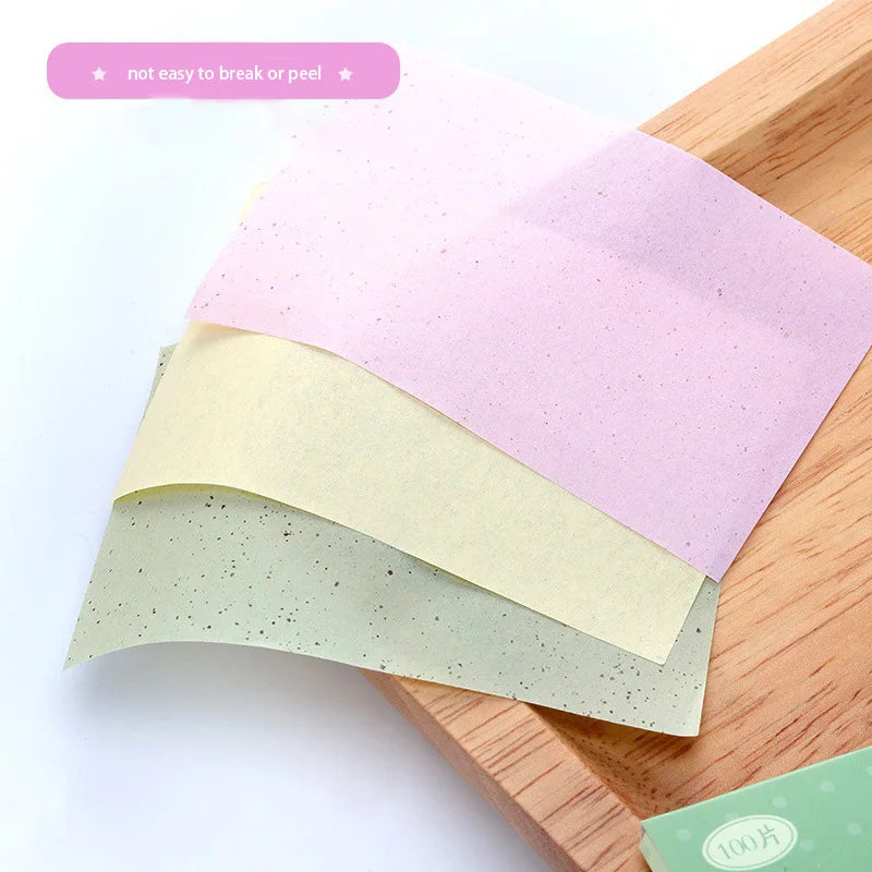 100pcs Women Face Oil Absorbing Paper Beauty Woman Facial Care Paper Absorbs Facial Fat Beauty Matcha Anti-Grease Paper Wipes