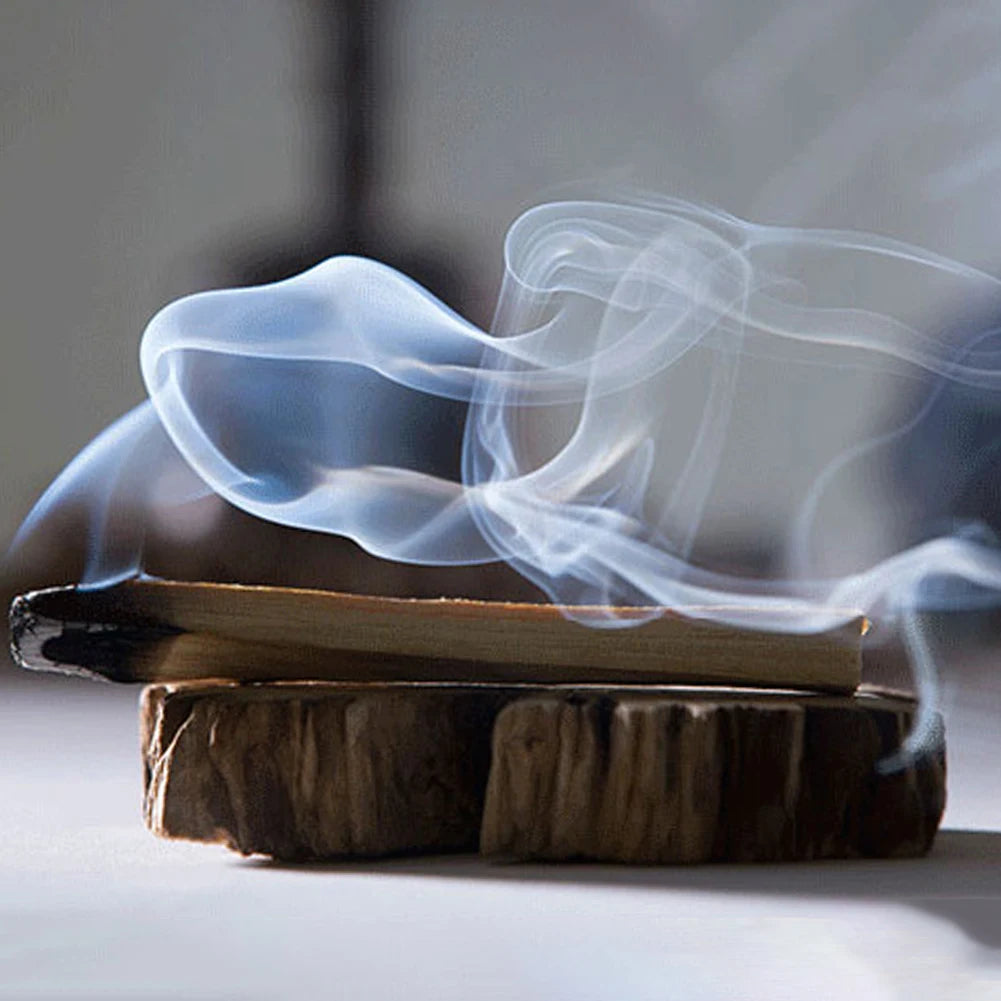 1-5pcs Palo Santo Natural Incense Sticks Wooden Smudging Stick Aromatherapy Burn Wooden Sticks No Fragrance No Smell