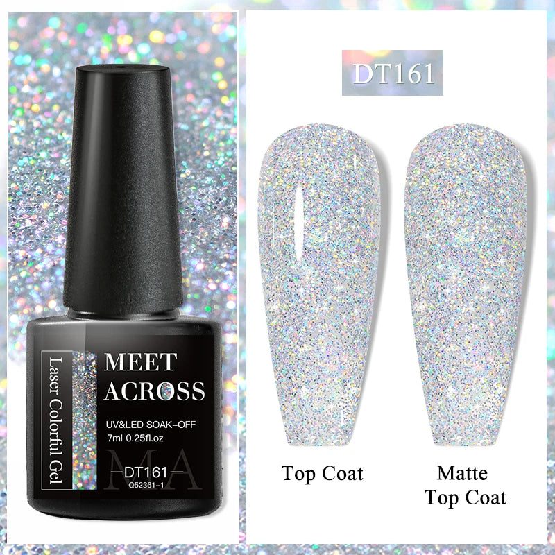 Glitter Nail polish - Makupandmore