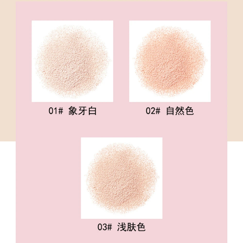 Translucent Face Powder Oil Control Concealer Setting Makeup Finishing Powder Natural Nude Facial Cosmetic Waterproof Gifts