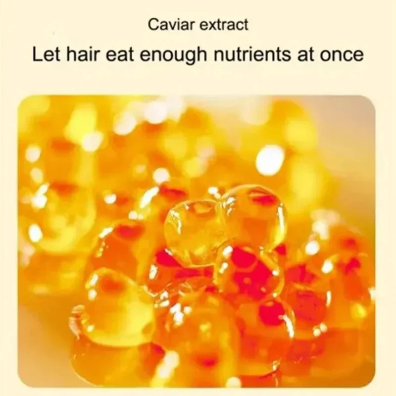 Caviar Hair Mask 5 Seconds Repair Damage Frizzy Smooth Hair Organic Keratin Straightening Restore Soft Nourish Magical Hair Care