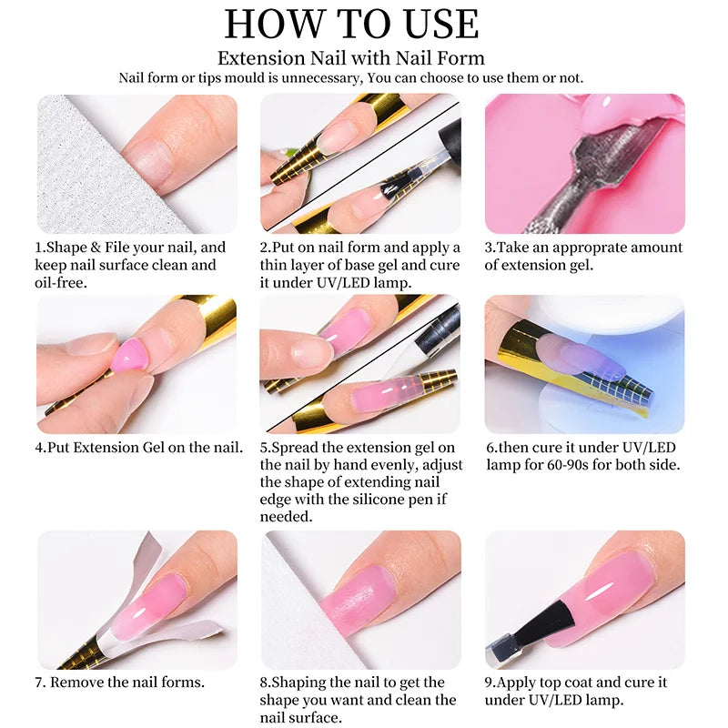 Nail Gel Extension - Makupandore